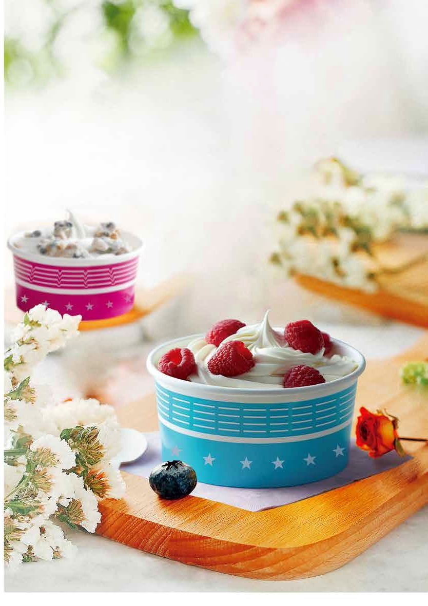 Vasos para helado y bowls de papel