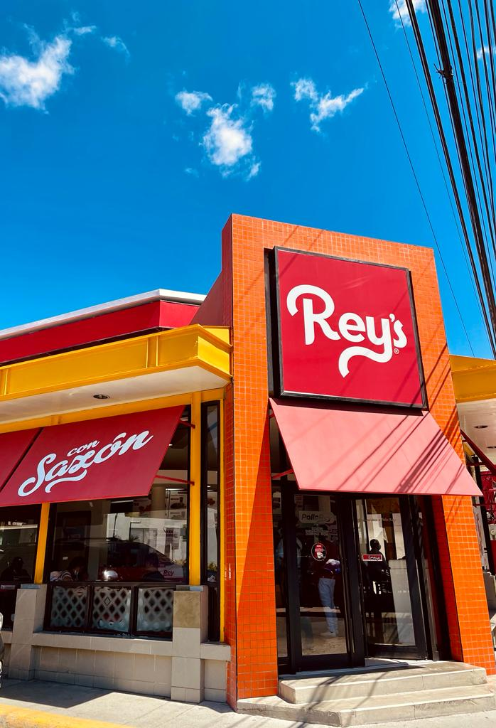 Rótulo comercial de Rey’s